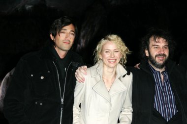 Adrien brody ile naomi watts ve peter jackson