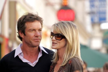 Dennis quaid walk of fame töreni