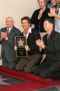 Dennis quaid walk of fame töreni