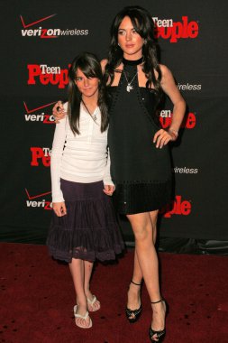 Lindsay lohan ve kız kardeşi aliana