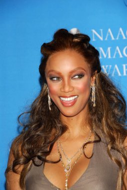 Tyra banks, 37 yıllık naacp Image Ödülleri. Konferans Salonu, los angeles, ca. 02-25-06 türbe