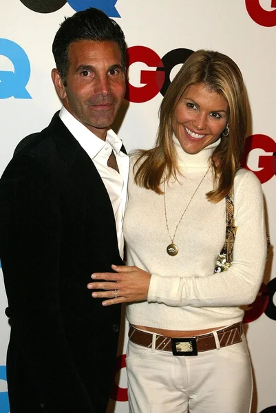 Lori Loughlin and husband Mossimo — Stock Photo, Image