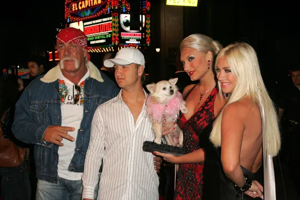 Hulk Hogan e la famiglia — Foto Stock