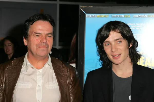 Neil jordan och cillian murphy — Stockfoto