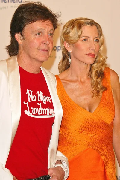 Paul McCartney y Heather Mills McCartney — Foto de Stock