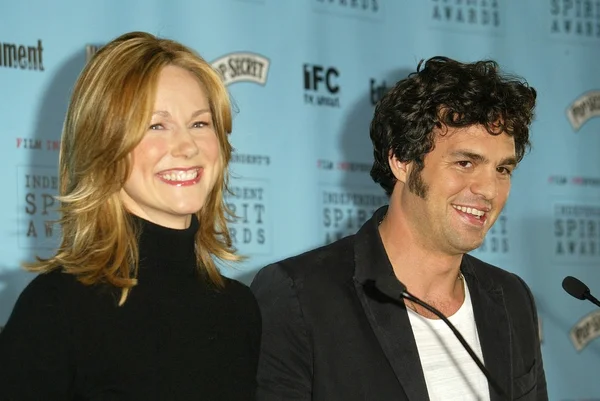 Laura linney och mark ruffalo — Stockfoto