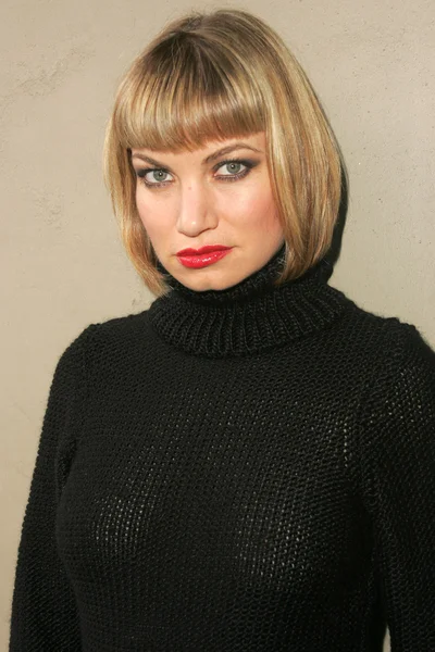 Rena Riffel modelos Cris Cashmere — Fotografia de Stock