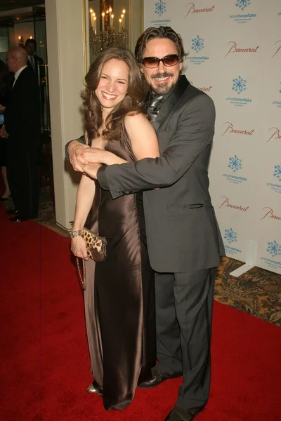 Susan Levin and Robert Downey Jr — Stock Photo, Image