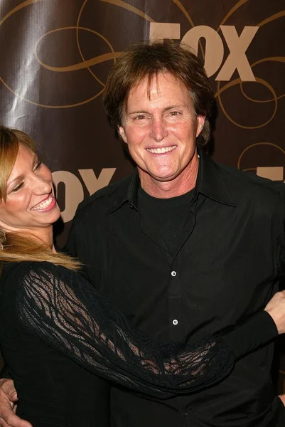 Deborah Gibson and Bruce Jenner — Stock Photo, Image