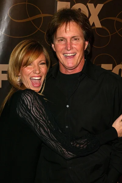 Deborah Gibson and Bruce Jenner — Stock Photo, Image