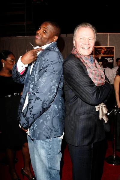 Damaine Radcliff y Jon Voight — Foto de Stock