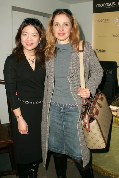 Christine Kuo de Moonsus e Julie Delpy — Fotografia de Stock