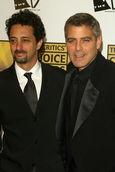 Grant Heslov y George Clooney —  Fotos de Stock
