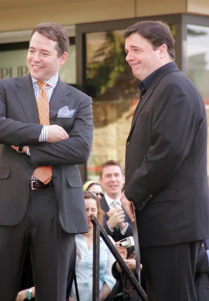 Matthew broderick och nathan lane — Stockfoto