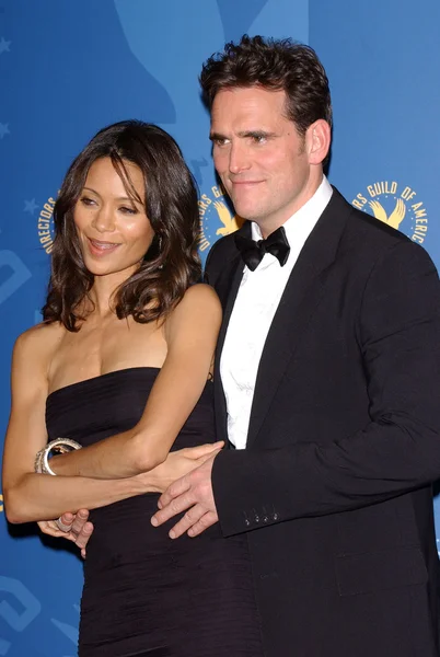 Thandie Newton e Matt Dillon — Fotografia de Stock