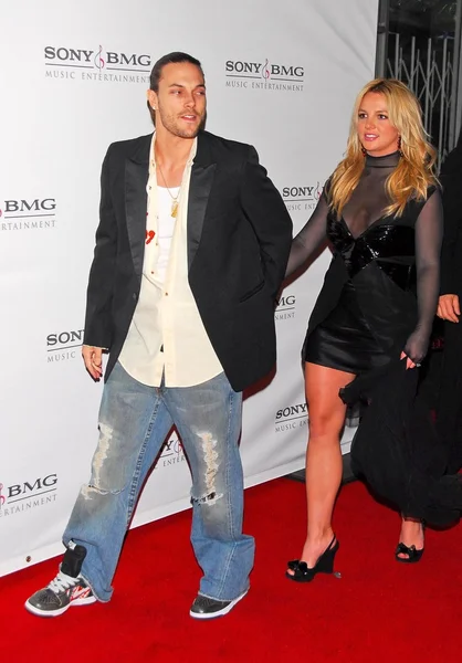 Kevin Federline and Britney Spears — Stock Photo, Image