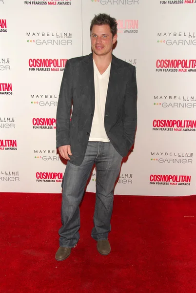 Nick Lachey ai Cosmopolitan Fun Fearless Male Awards. Giorno dopo, Hollywood, CA 02-13-06 — Foto Stock