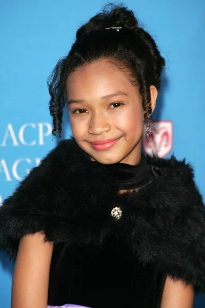 Gabby Soleil at the 37th Annual NAACP Image Awards. Shrine Auditorium, Los Angeles, CA. 02-25-06 — 스톡 사진
