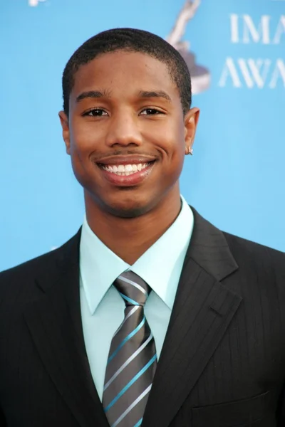 Michael B. Jordan at the 37th Annual NAACP Image Awards. Shrine Auditorium, Los Angeles, CA. 02-25-06 — Stock Photo, Image