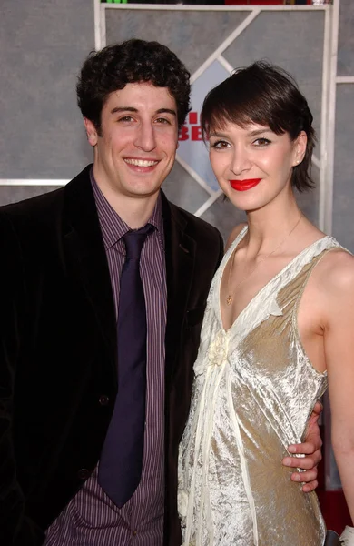 Jason Biggs y Lindsay Zir — Foto de Stock