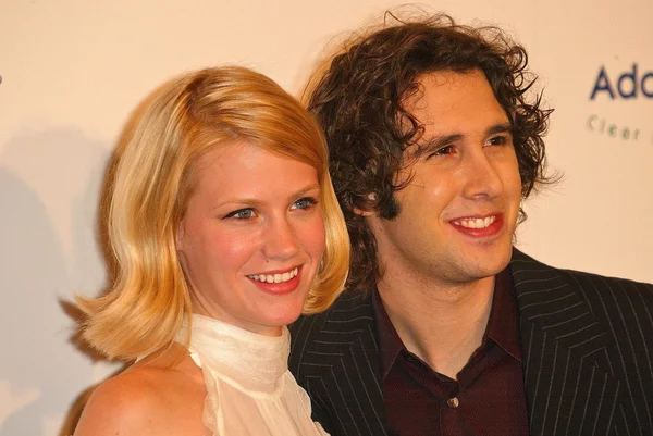 January Jones and Josh Groban Royalty Free Stock Images