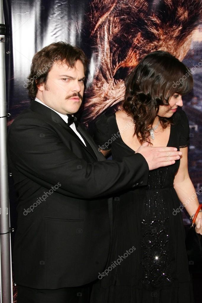 Jack black&tanya haden imagem de stock editorial. Imagem de barba -  175765204