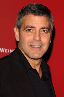 George clooney weinstein şirketlerinin 2006 pre-oscar partisinde. Pasifik Tasarım Merkezi, west hollywood, ca. 03-04-06