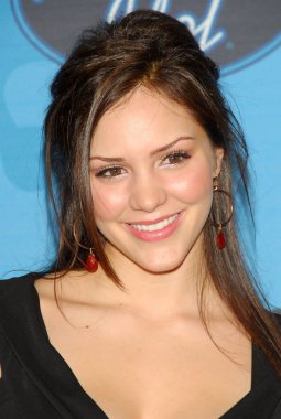 top 12 Amerikan idol finalist şenlikte Katharine mcphee. Astra Batı, west hollywood, ca. 03-09-06