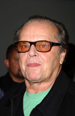 jack Nicholson içinde jennifer nicholsons Güz 2006 moda şovunda. Smashbox, culver city, ca. 03-22-06