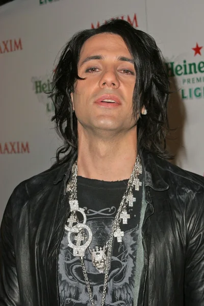 Criss Angel at the Maxim Magazine party to launch Heineken Premium Light, Mood, Hollywood, CA 03-10-06 — 스톡 사진