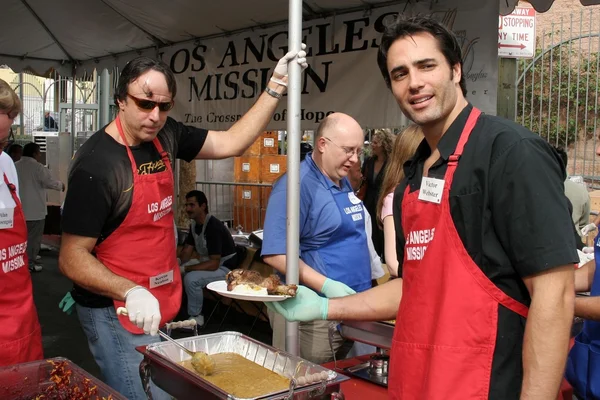 Kevin Nealon and Victor Webster — Stock Photo, Image