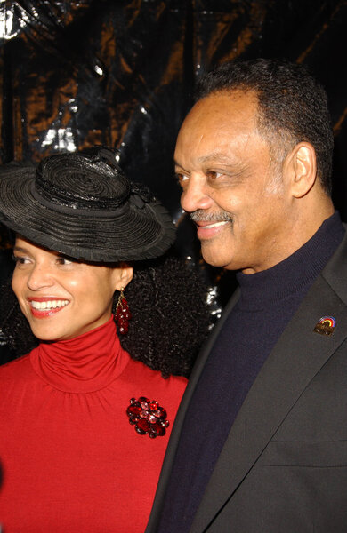 Victoria Rowell and Jesse Jackson