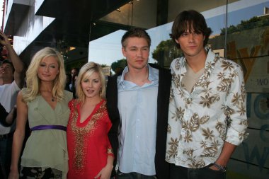 Paris hilton, elisha cuthbert, chad michael murray ve jared padalecki