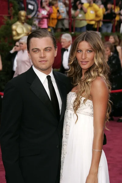 Leonardo dicaprio och gisele bundchen — Stockfoto