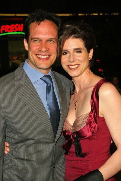 Diedrich Bader and wife — Stock Photo, Image