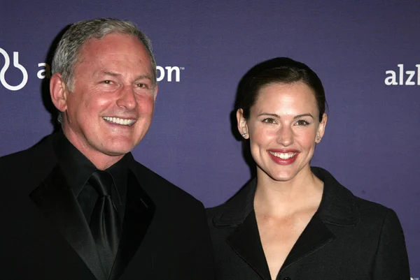 Victor garber i jennifer garner — Zdjęcie stockowe