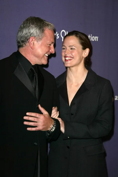 Victor garber en jennifer garner — Stockfoto