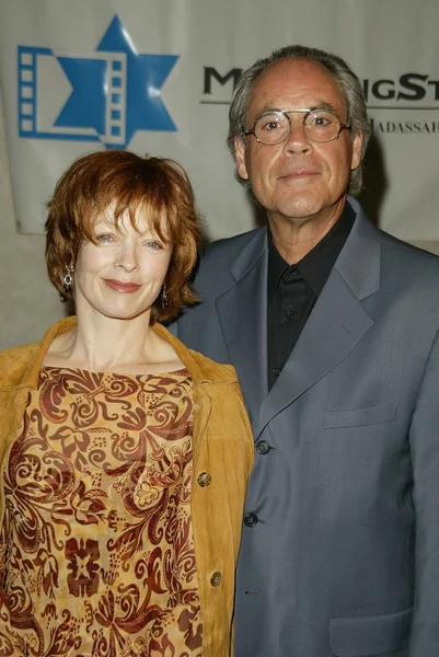 Frances Fisher and Robert Klein — Stock Photo, Image