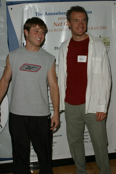 Marc Blucas e Tate Donovan — Fotografia de Stock