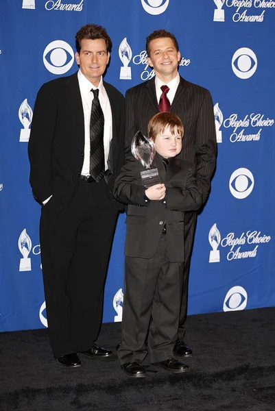 Charlie Sheen e Jon Cryer — Foto Stock