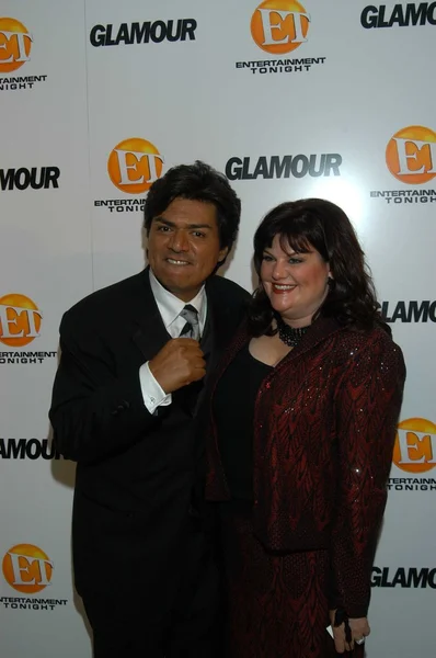 George Lopez and wife Ann — Stock Photo, Image