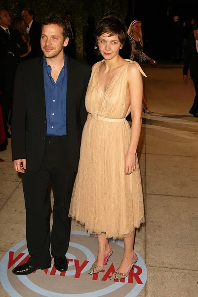 Maggie gyllenhaal i peter sarsgaard — Zdjęcie stockowe