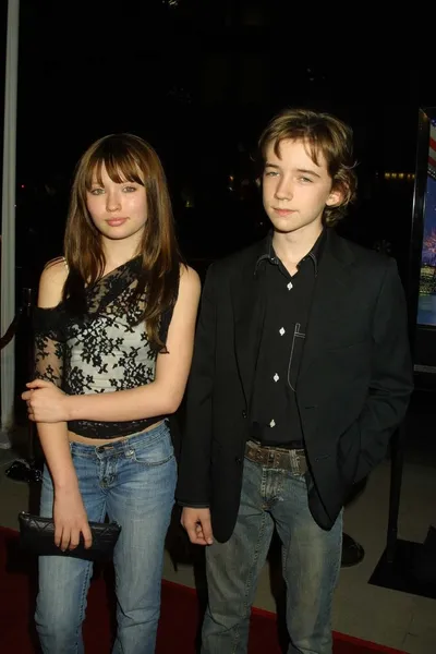 Emily Browning ve liam aiken — Stok fotoğraf