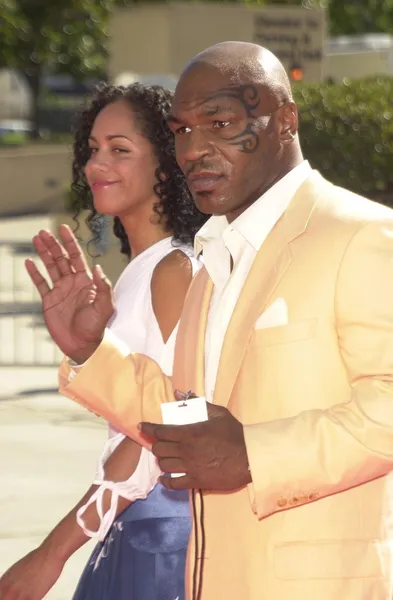 Майк Тайсон и Лаз Уитли Стоковое Изображение