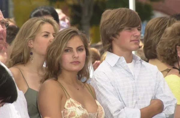 Os filhos do Kevin Costner Imagens De Bancos De Imagens Sem Royalties