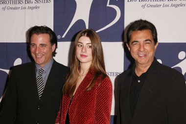 Andy garcia, kızı dominik garcia-lorido ve joe mantegna