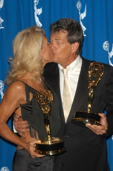 David Foster and Linda Thompson — Stock Photo, Image