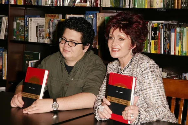 Jack Osbourne és Sharon Osbourne — Stock Fotó