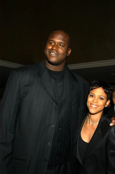 Shaquille O 'Neal y su esposa Shaunie Nelson — Foto de Stock