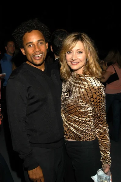 Hill Harper and Sharon Lawrence — Stock Photo, Image